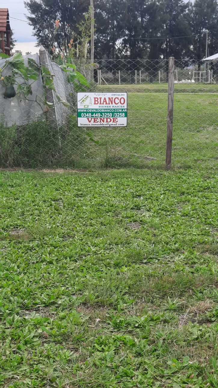 Lote cercado y mantenido cerca de ruta 6
