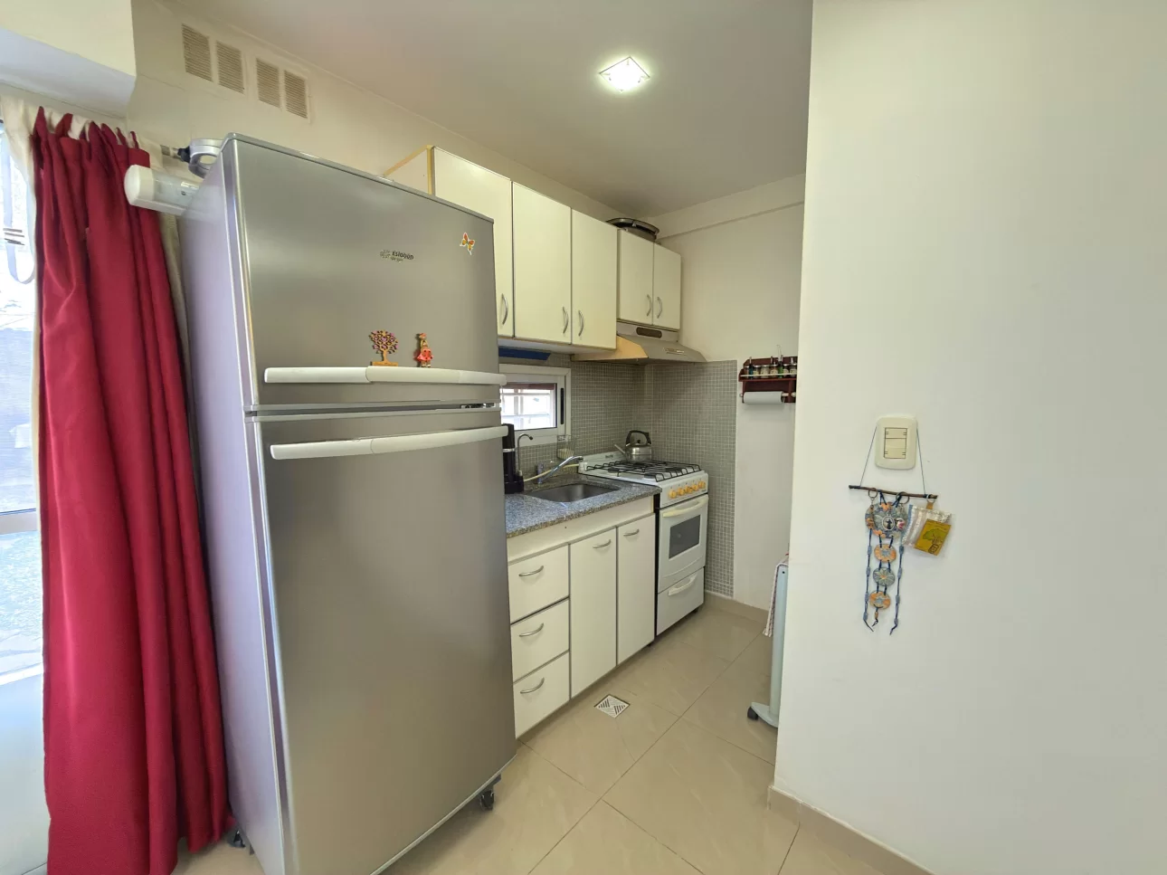 Departamento de 2 ambientes con jardin y parrilla