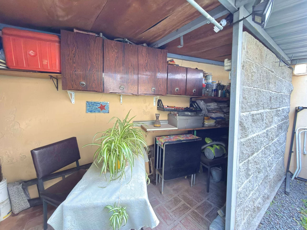 Departamento de 2 ambientes con jardin y parrilla