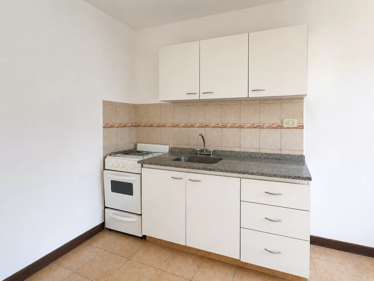 Departamento de 2 ambientes con patio
