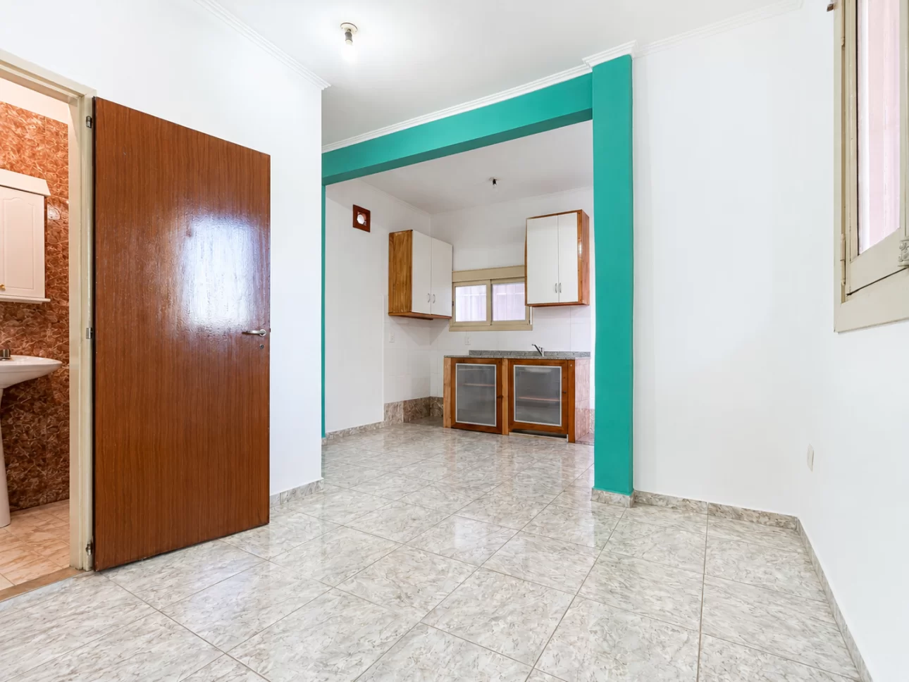 Departamento de 1 ambiente con balcon