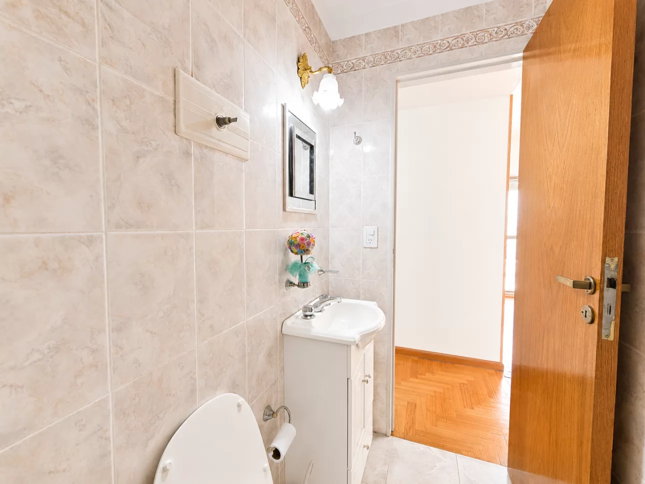Departamento de 3 ambientes con balcon