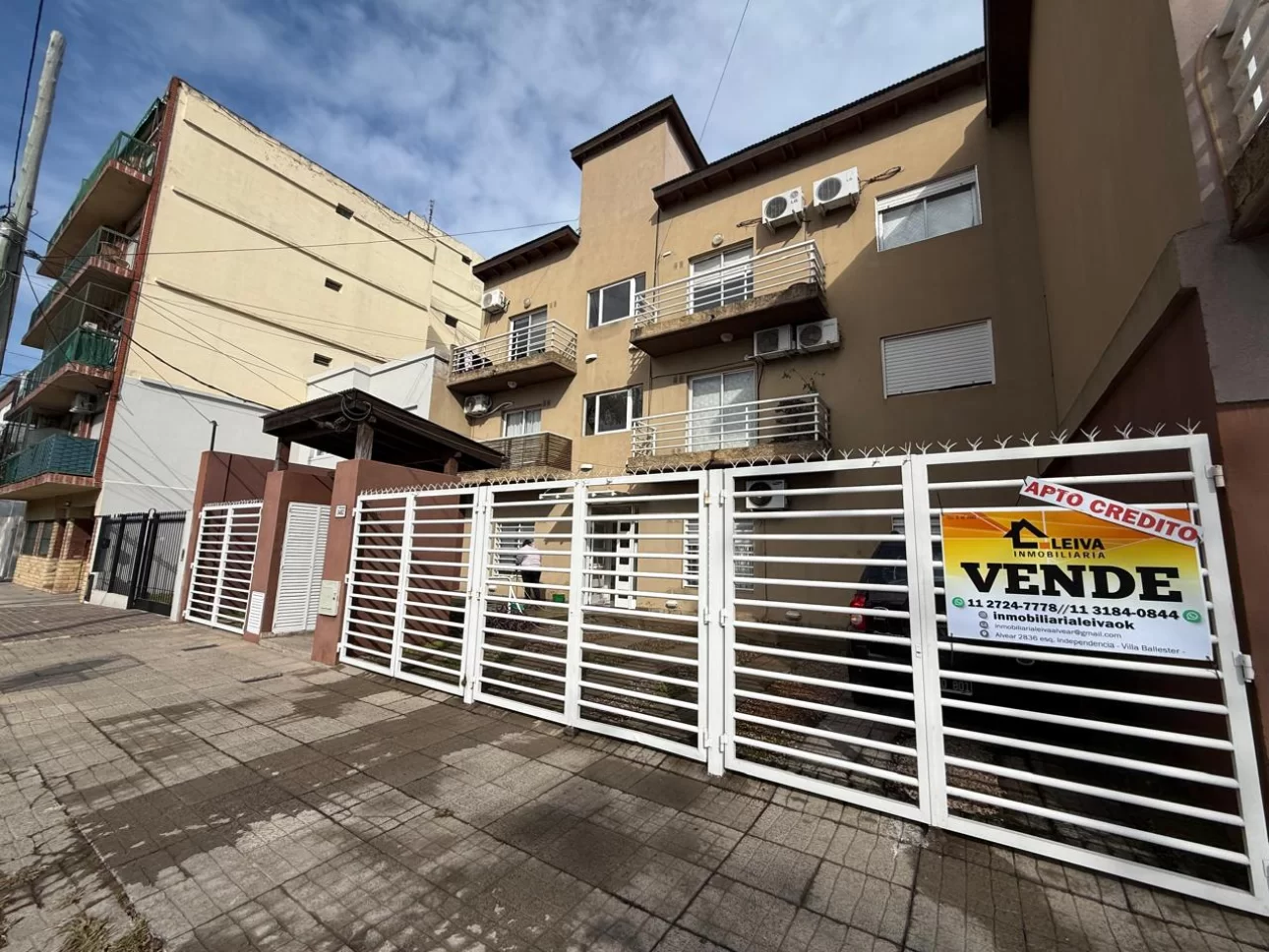 Venta- Depto 3 amb con patio y garage.  Malaver