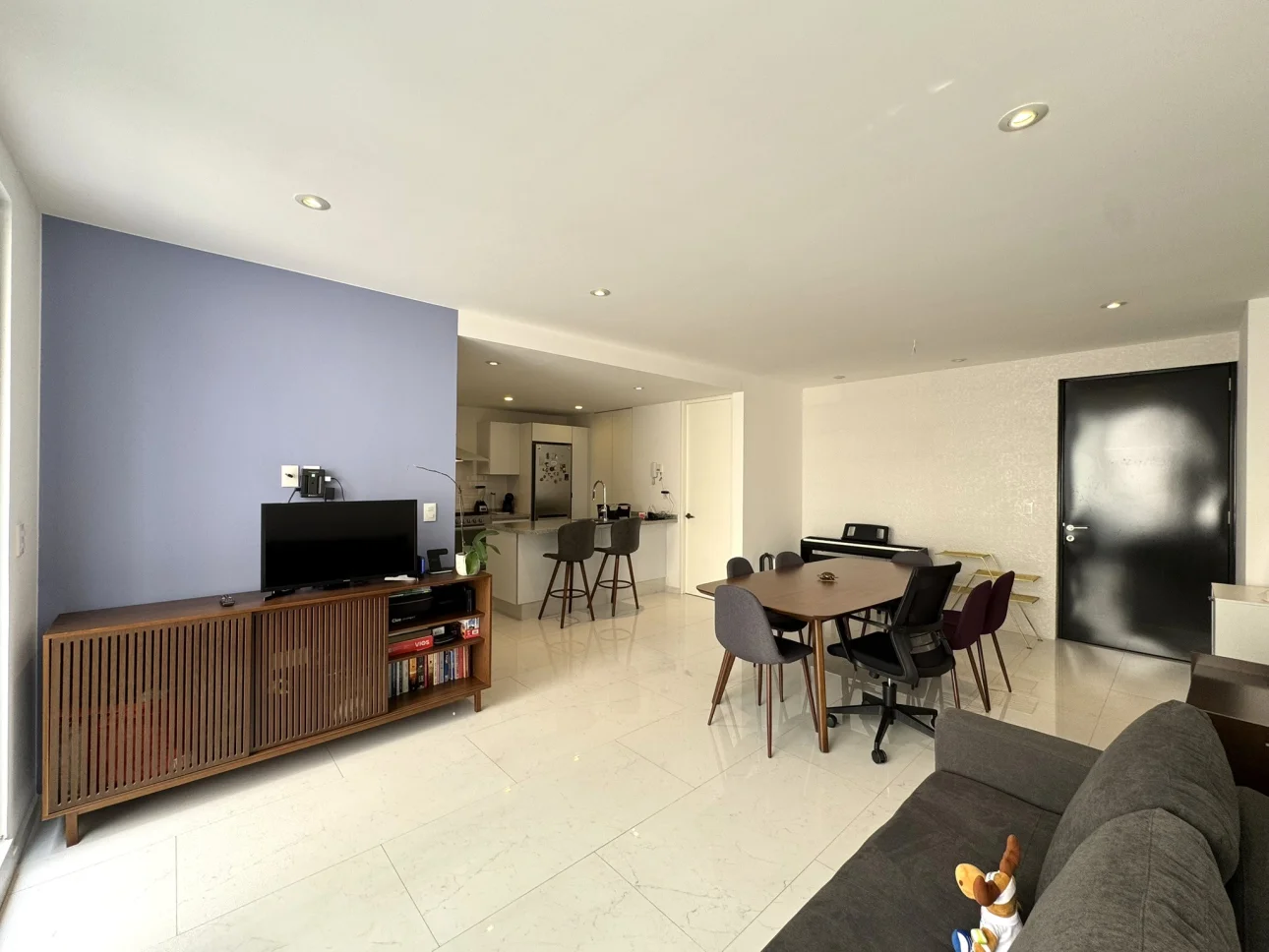 Departamento terraza Del Valle Sur | 79 m² | 1R Amueblado