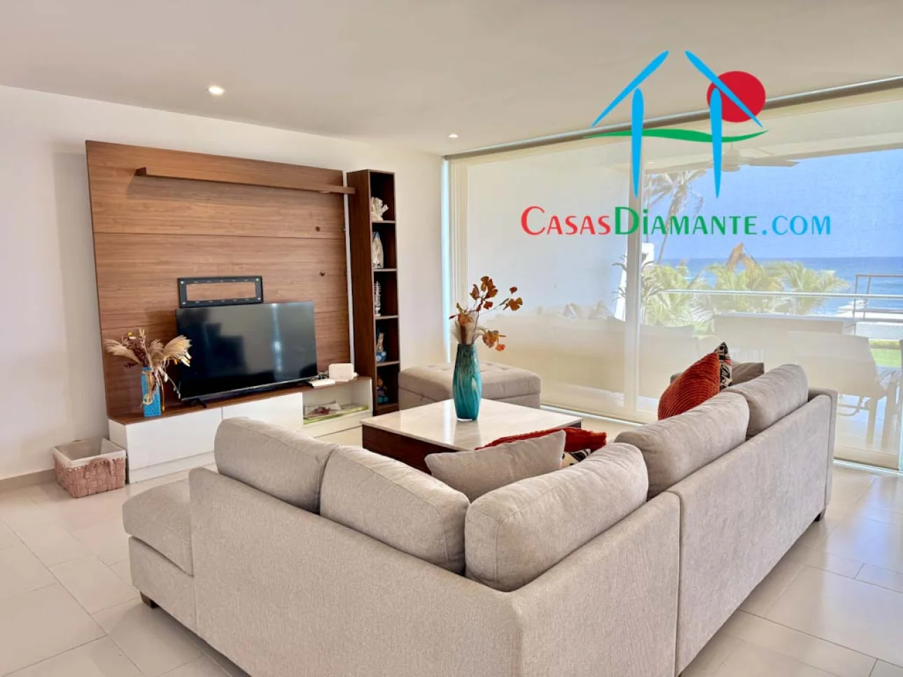 Departamento en Costa Real con terraza y vista al mar