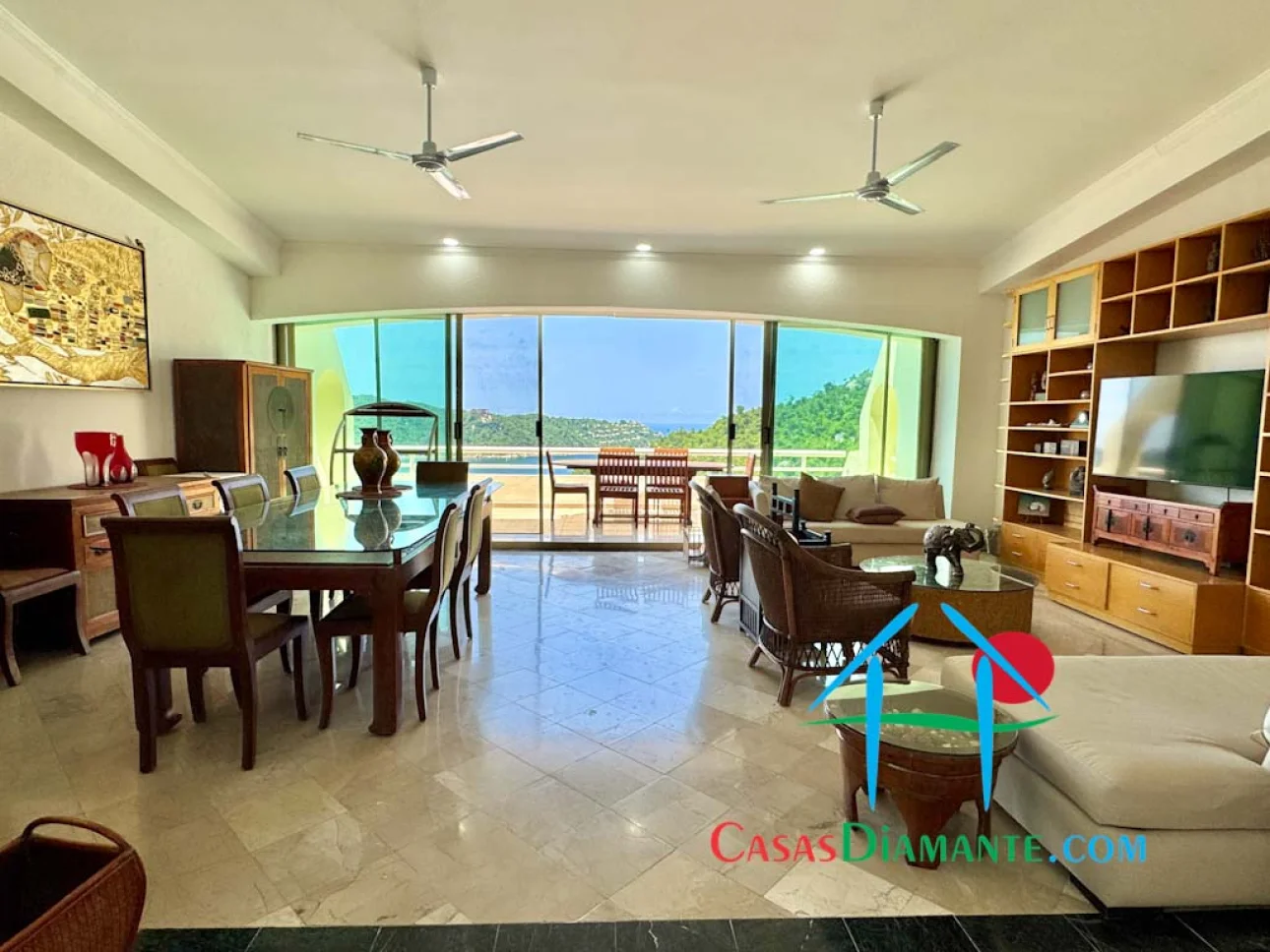 Departamento con terraza, vista al mar y jacuzzi privado