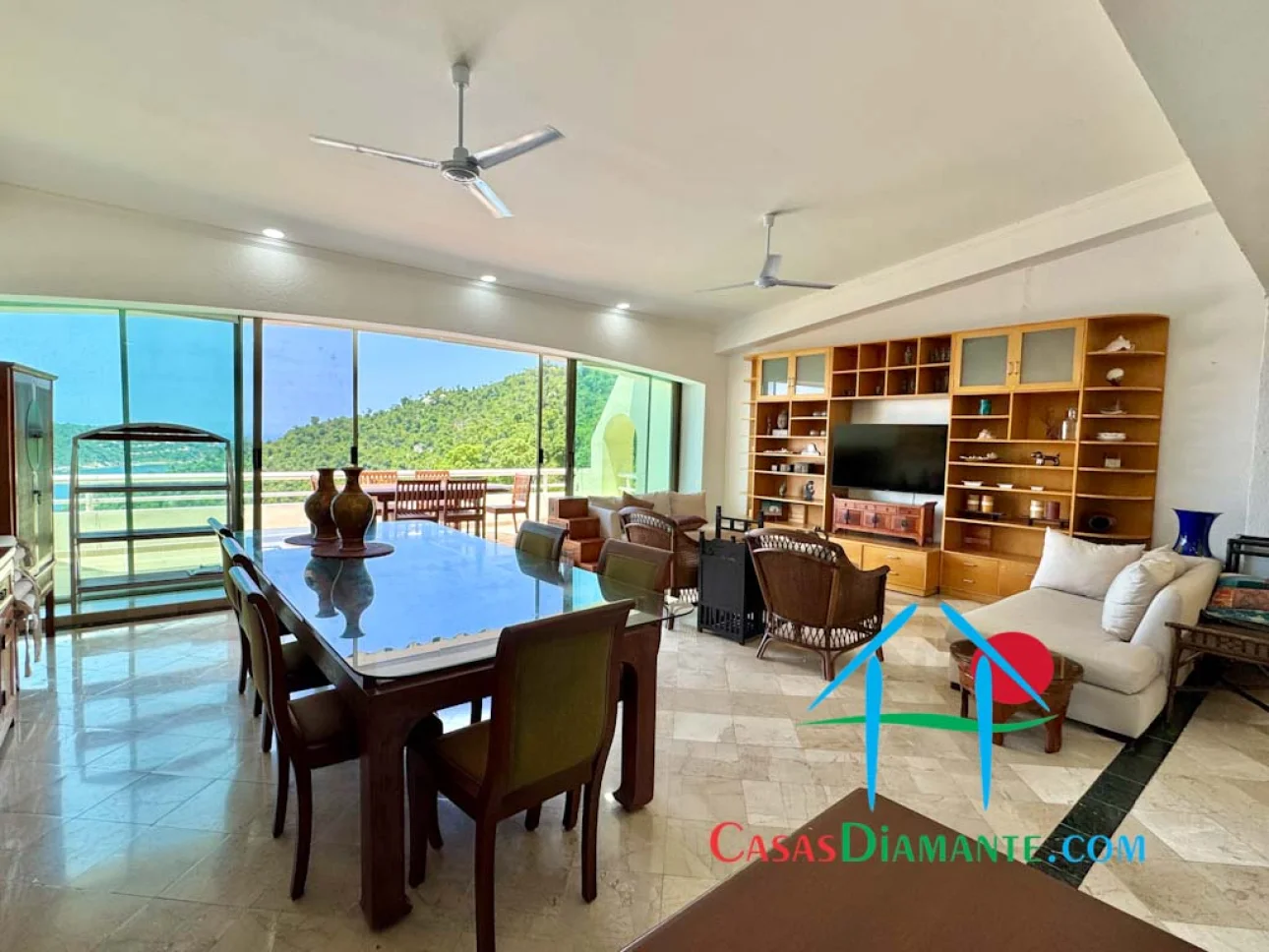 Departamento con terraza, vista al mar y jacuzzi privado