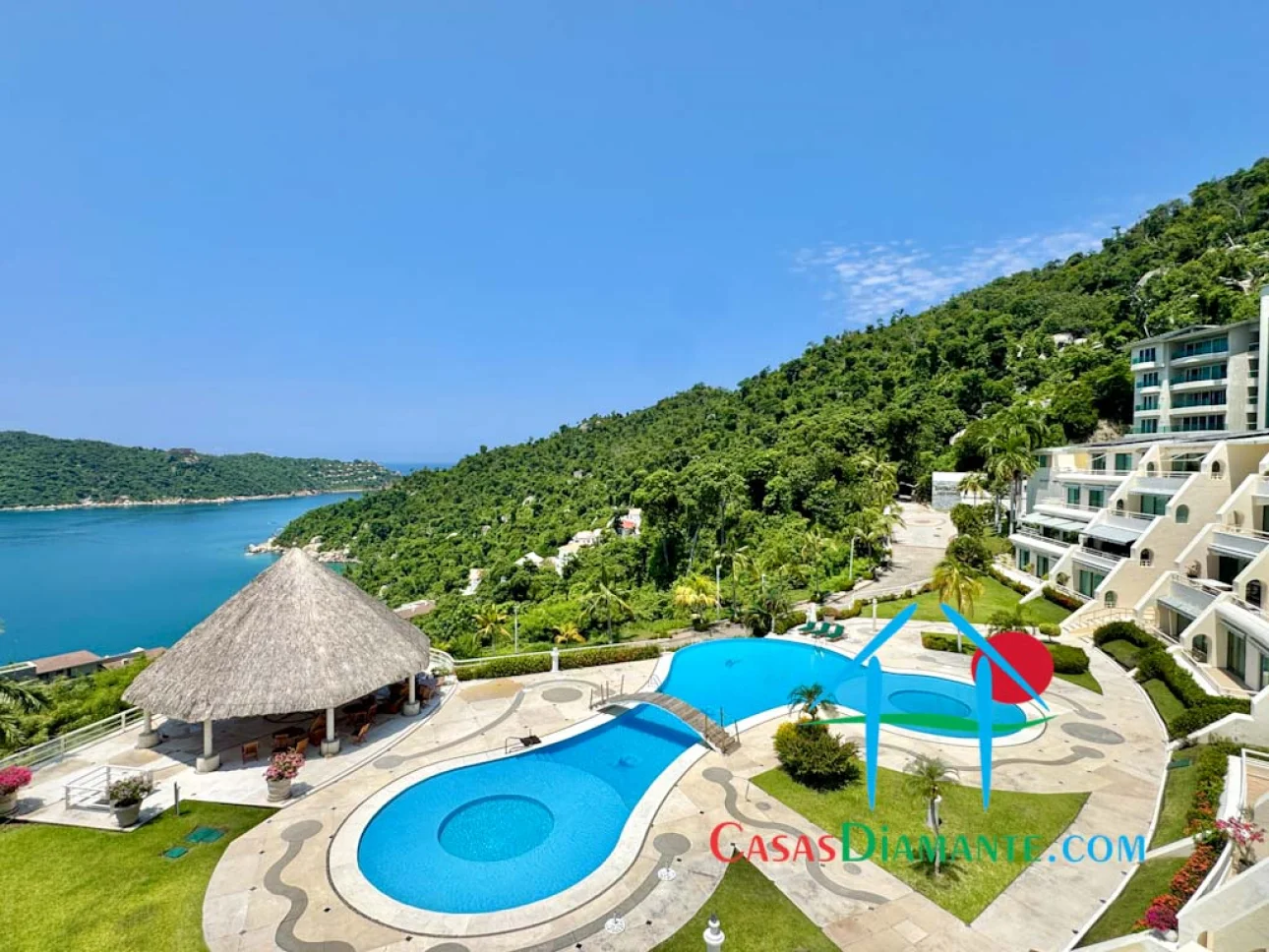 Departamento con terraza, vista al mar y jacuzzi privado