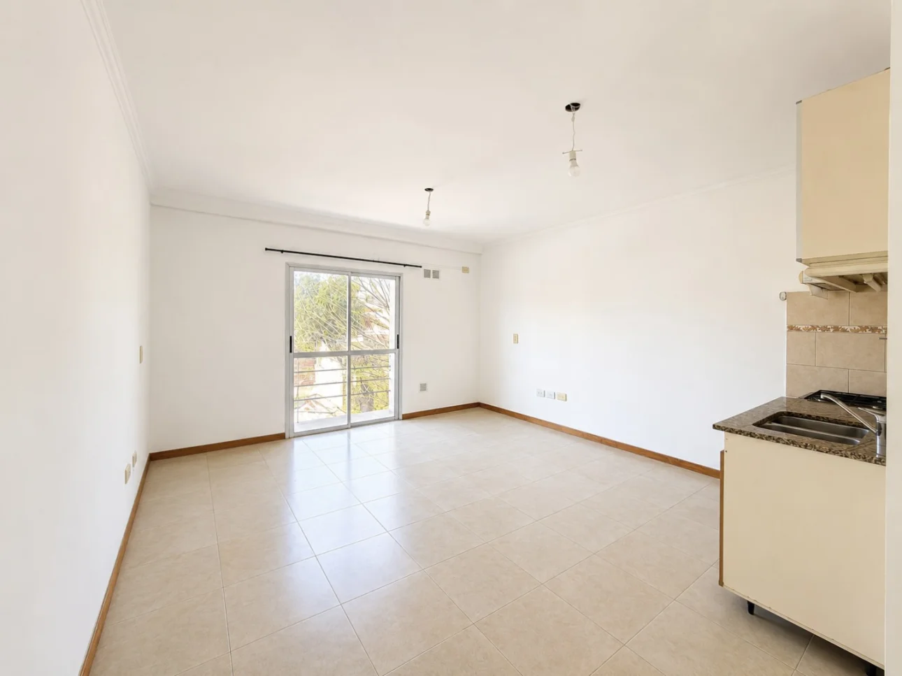 Departamento de 2 ambientes con balcon