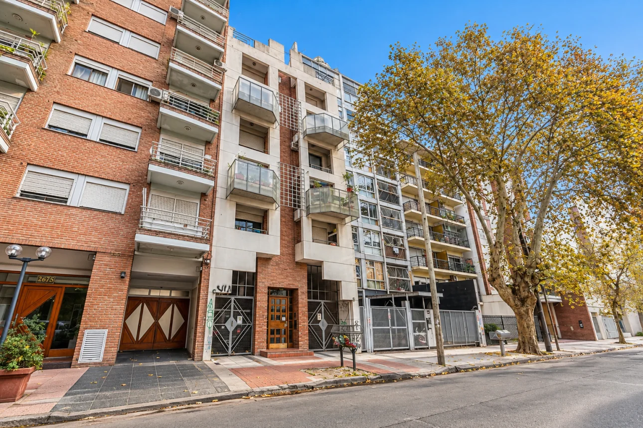 Departamento tipo duplex de 3 ambientes con 2 balcones