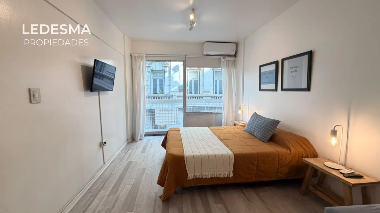 DEPARTAMENTO MONOAMBIENTE CON BALCON