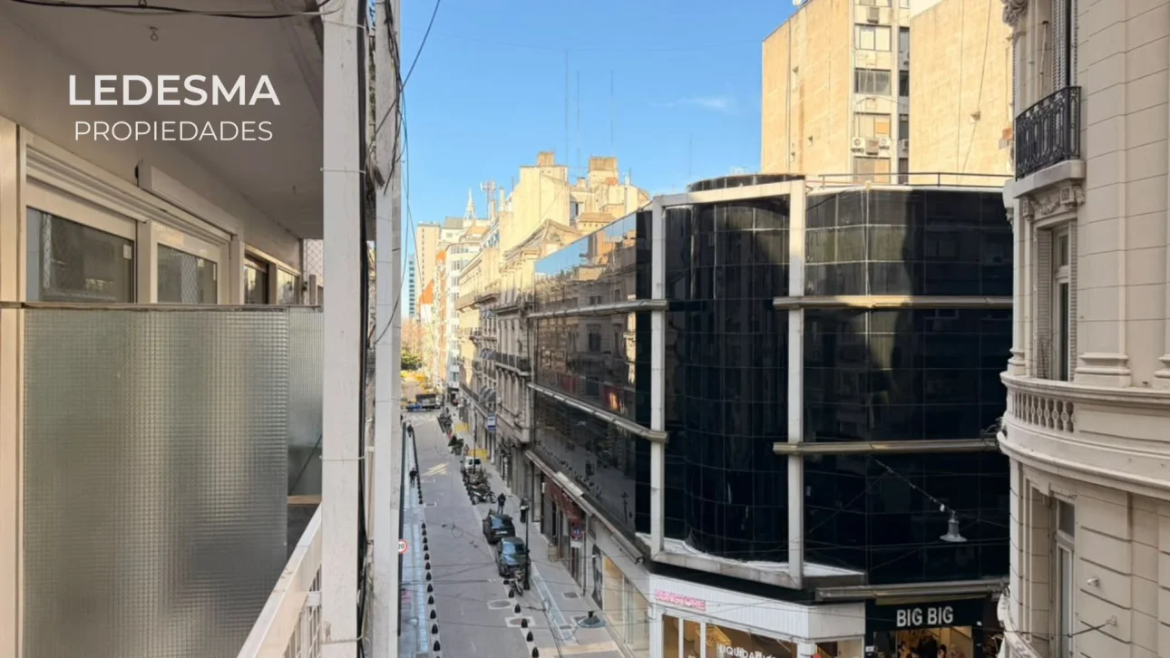 DEPARTAMENTO MONOAMBIENTE CON BALCON