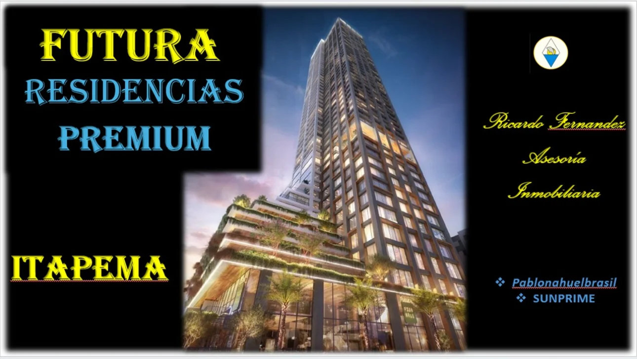ITAPEMA - BRASIL - PREVENTA - RESIDENCIA PREMIUM EN ALTURA